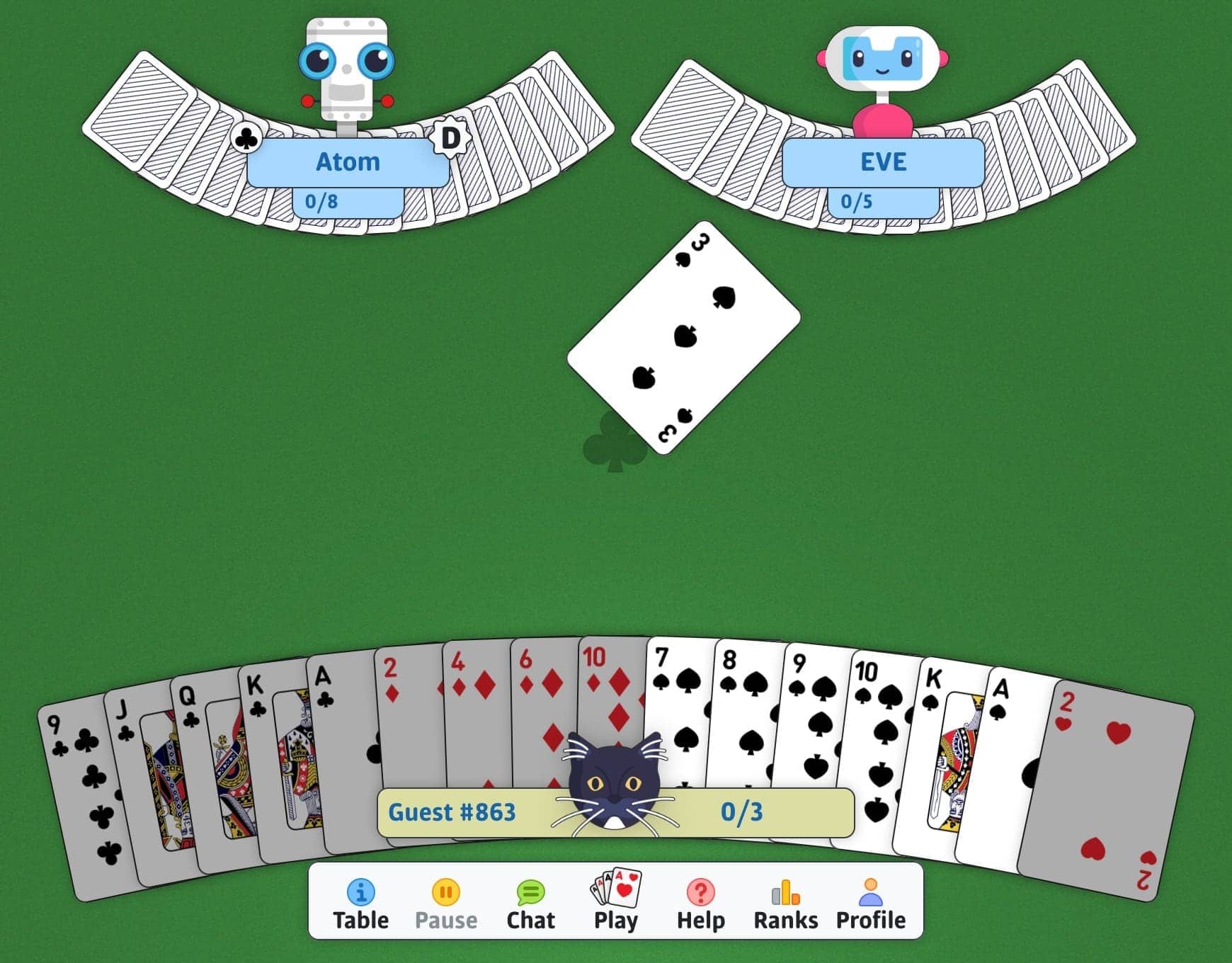 3-5-8 Card Game::Appstore for Android